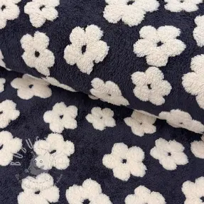 Kabátovina TEDDY Flower power off white
