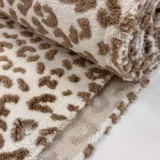 Mantelstoff TEDDY Panthera light brown