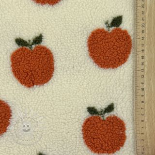 Mantelstoff TEDDY JACQUARD Apples