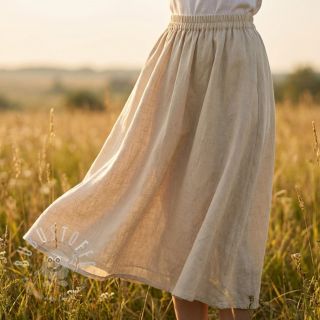 Leinenstoff SORONA beige