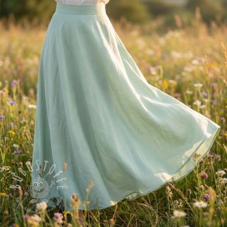 Leinenstoff SORONA mint