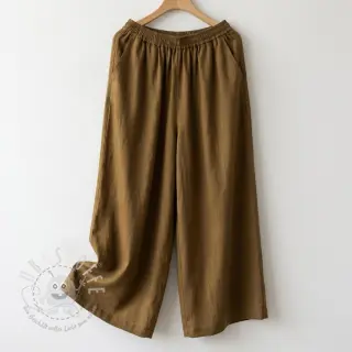 Leinenstoff SORONA khaki brown