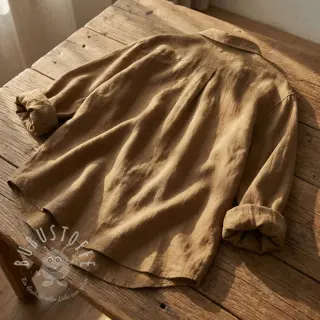 Leinenstoff SORONA khaki brown