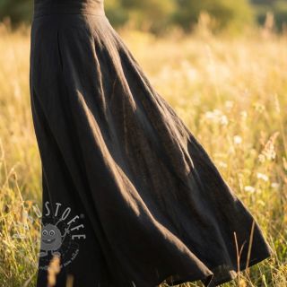 Leinenstoff SORONA black