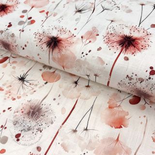 Viskosestoff leinen Flower sea design C