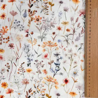 Viskosestoff leinen Flower sea design B
