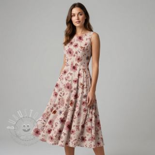 Jersey VISCOSE LYCRA HEAVY Combi design D