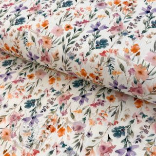 Viskosestoff leinen Shabby chic design D