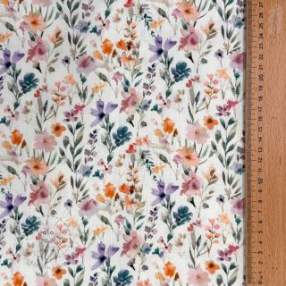 Viskosestoff leinen Shabby chic design D