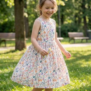 Viskosestoff leinen Shabby chic design D