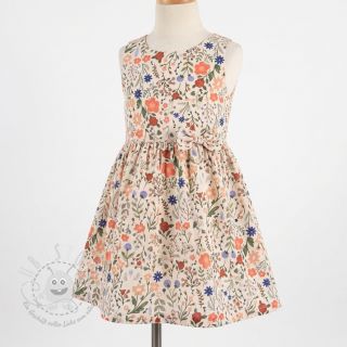 Viskosestoff leinen Botanic design B