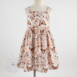 Viskosestoff leinen Botanic design C