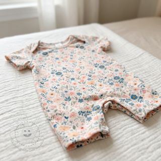 Viskosestoff leinen Sweet and small design C