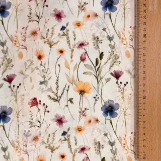 Viskosestoff leinen Botanic design A