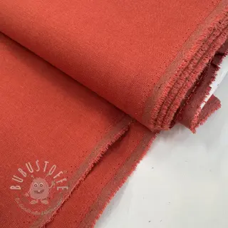 Viskosestoff leinen SPANDEX terracotta