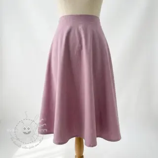 Viskosestoff leinen SPANDEX lilac