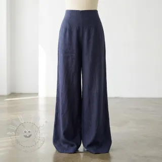 Viskosestoff leinen SPANDEX marine