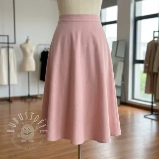 Viskosestoff leinen SPANDEX old rose