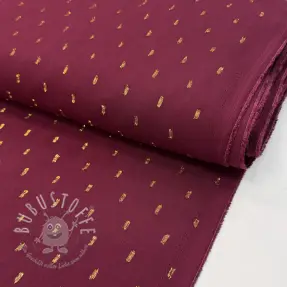 Viskosestoff LUREX burgundy