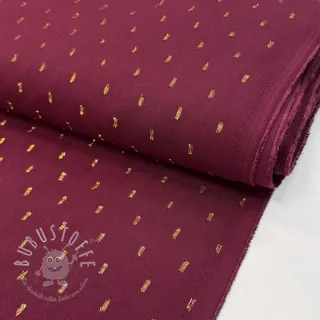 Viskosestoff LUREX burgundy