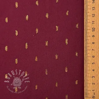 Viskosestoff LUREX burgundy