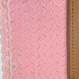 Baumwollstoff EMBROIDERY Rosemary rose