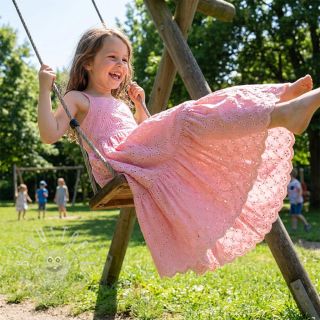 Baumwollstoff EMBROIDERY Rosemary rose