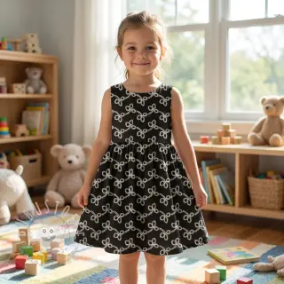 Baumwollstoff EMBROIDERY Rosemary black
