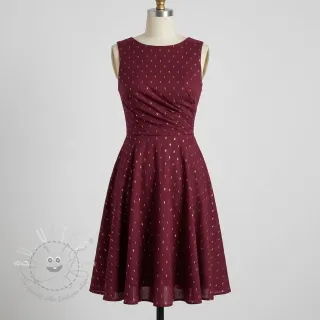 Viskosestoff LUREX burgundy