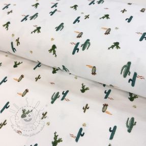 Jersey Safari off white digital print