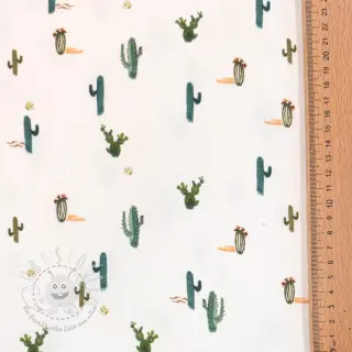 Jersey Safari off white digital print