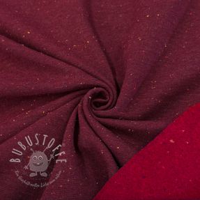 Sweat kuschel COSY burgundy melange
