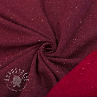 Sweat kuschel COSY burgundy melange