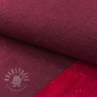 Sweat kuschel COSY burgundy melange