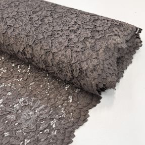 Spitzen Scallop dark grey