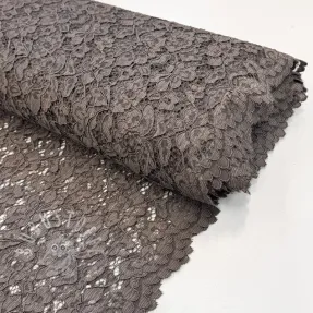 Spitzen Scallop dark grey