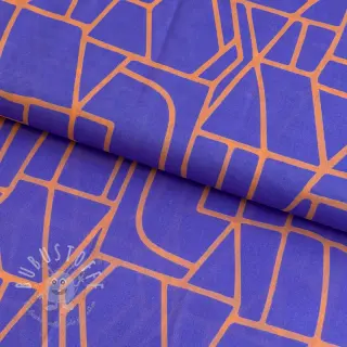 Baumwollstoff VOILE NERIDA HANSEN Town blue