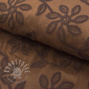 Suede stretch Amalia brown