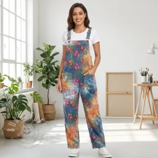 Feincord TIE DYE 21W Catchy design C