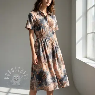 Feincord TIE DYE 21W Dandy design B
