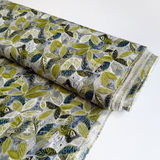 Viskosestoff RAYON POPLIN Floral design D