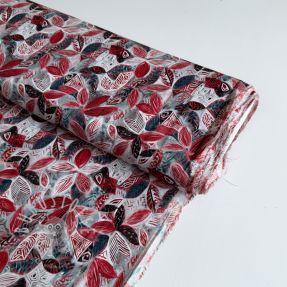 Viskosestoff RAYON POPLIN Floral design C