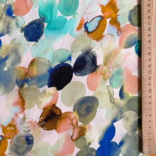 Viskosestoff RAYON POPLIN Bouncy design D