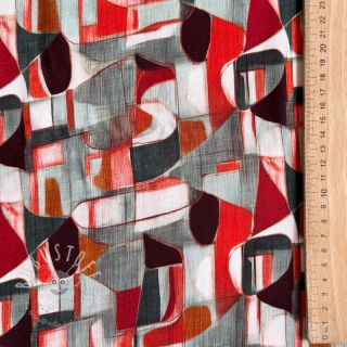 Viskosestoff RAYON POPLIN Leona design C