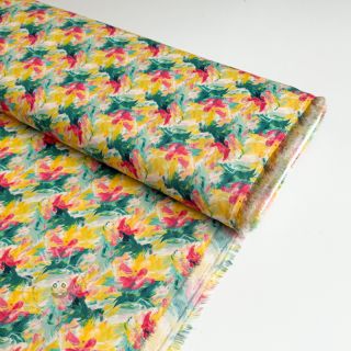 Viskosestoff RAYON POPLIN Faded spots design B