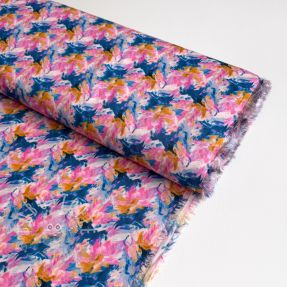 Viskosestoff RAYON POPLIN Faded spots design A