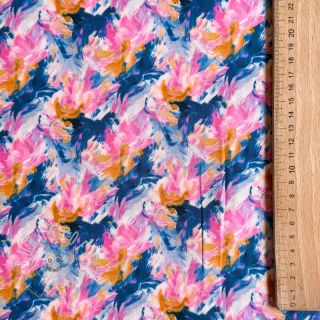 Viskosestoff RAYON POPLIN Faded spots design A