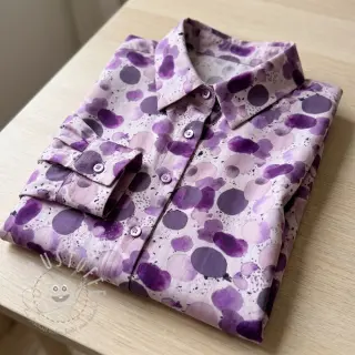 Viskosestoff RAYON POPLIN Bouncy design A