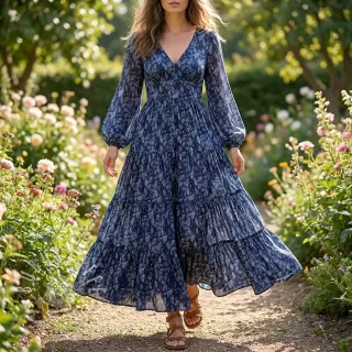 Viskosestoff RAYON POPLIN Eve design E