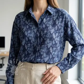 Viskosestoff RAYON POPLIN Eve design E